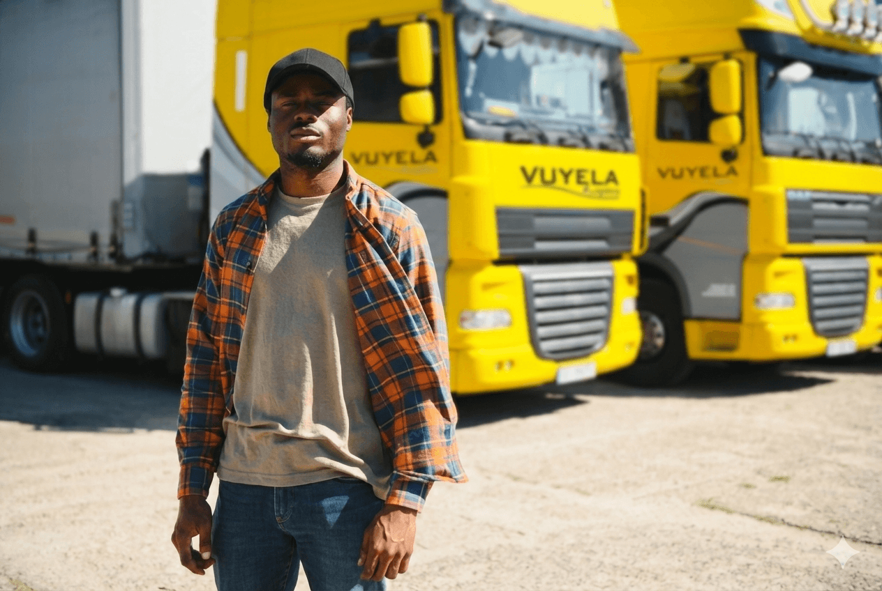 Vuyela facility with trucks