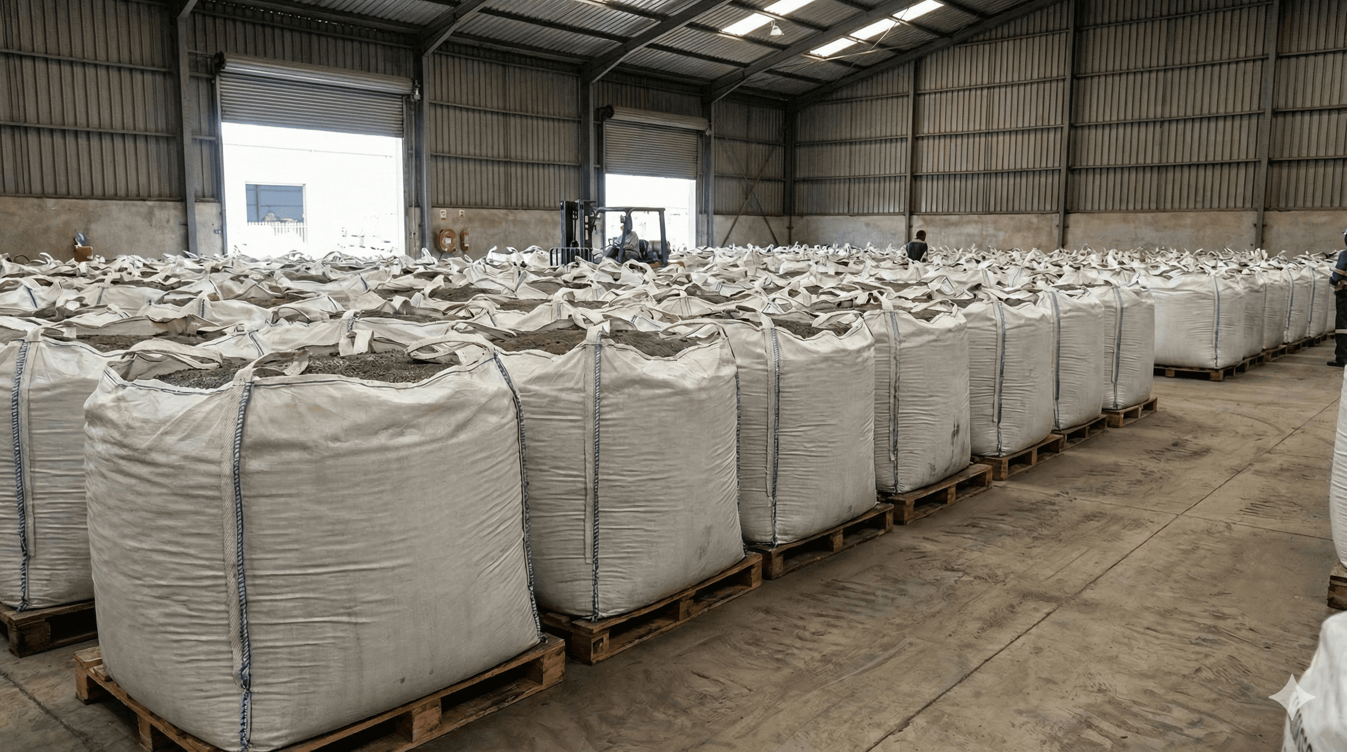 Bulk commodities storage